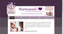 Desktop Screenshot of heartsoundsbaby.org